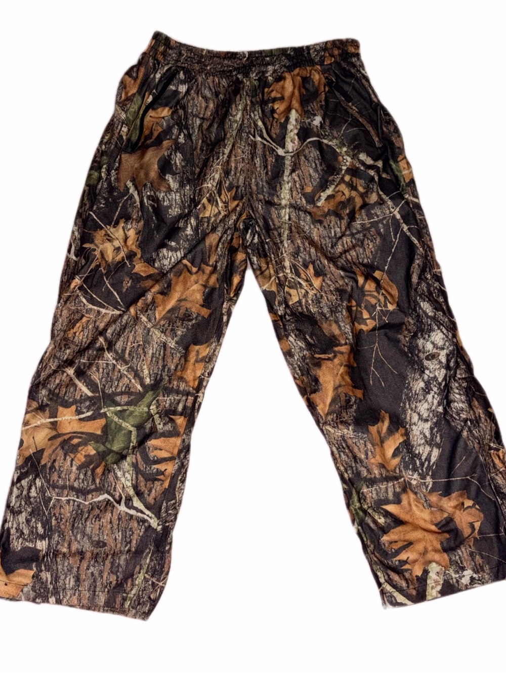 Camo Hunting Pants - Lightweight & Waterproof Bug/Rain Pants Men’s Size Large